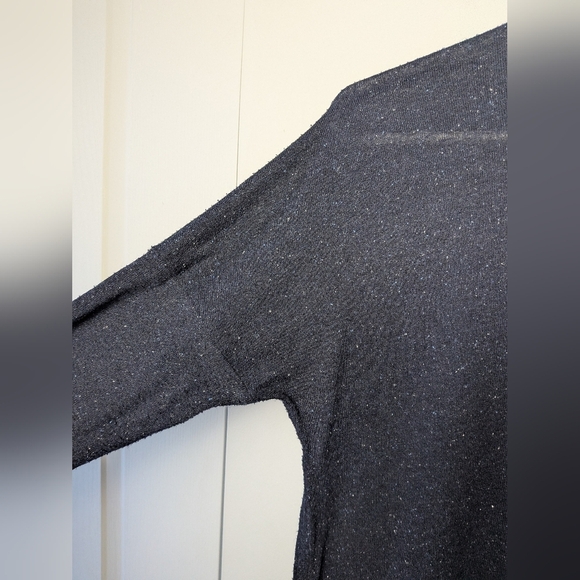 EVE GRAVEL Designer Women Top Long Sleeve Blue Ans Gray Size XS Made In Canada - Picture 5 of 9